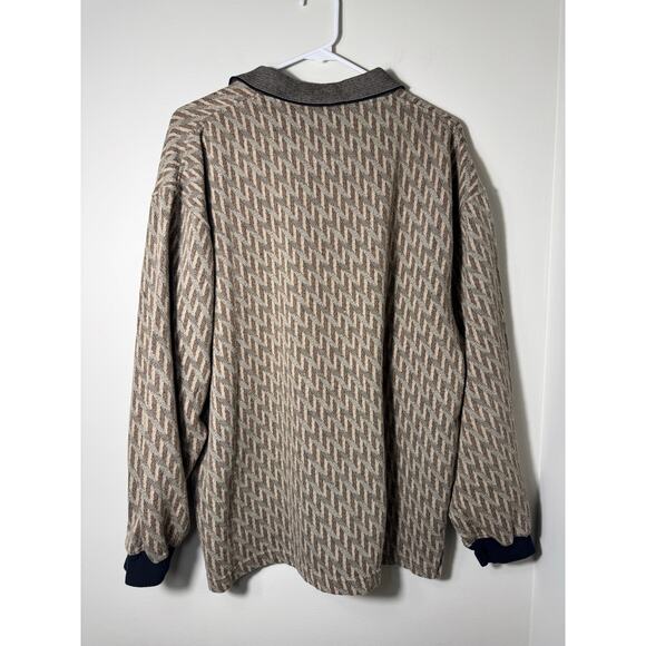 Vintage Y2K 90s Oversized Grandpa Sweater XL - Picture 2 of 3